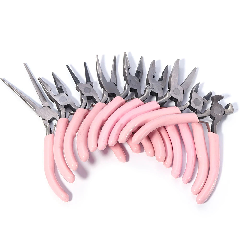 Stainless Steel Round Nose Pliers For Wire Cutting Jewelry Making