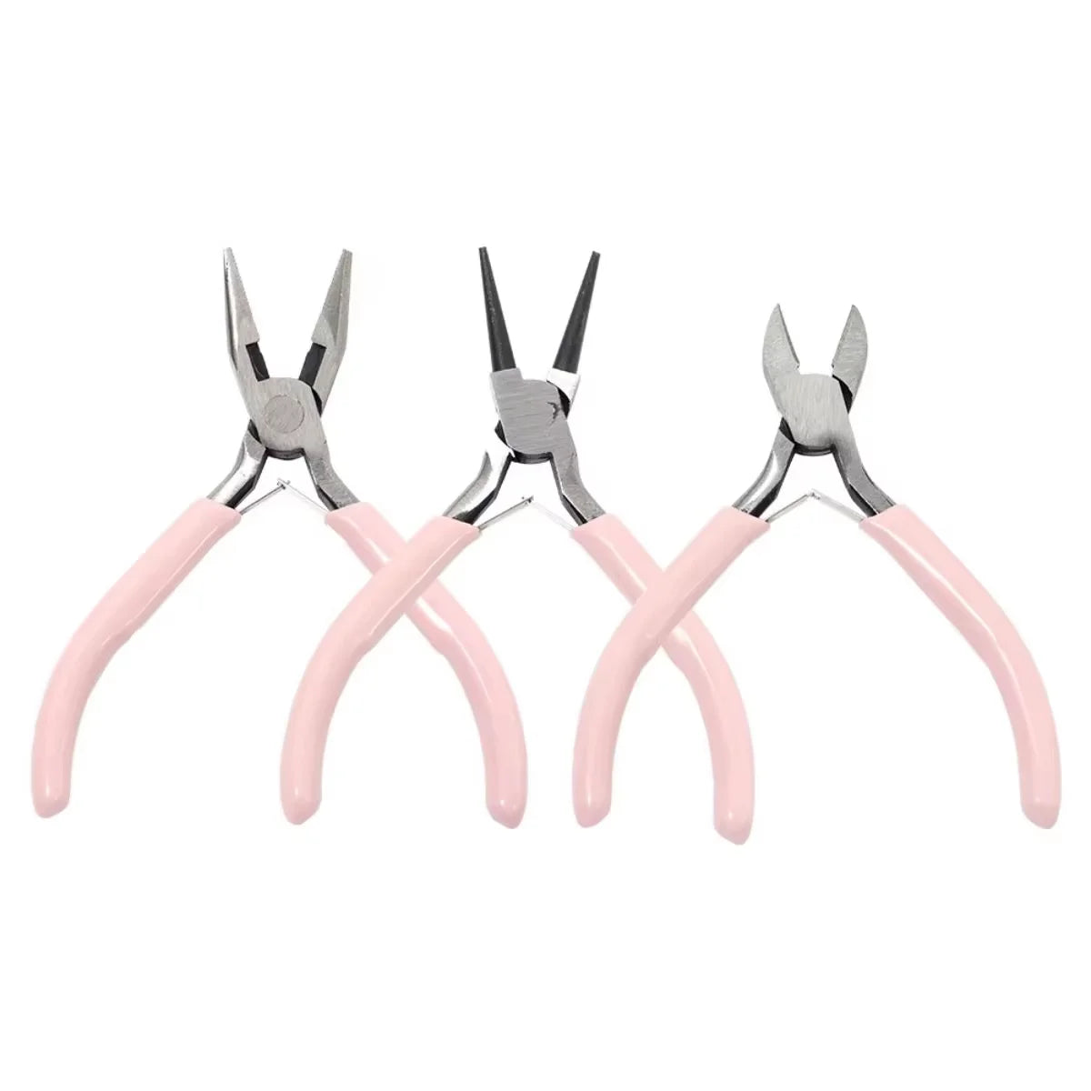 4 Pack Jewelry Pliers Kit Needle Nose Chain Nose Round