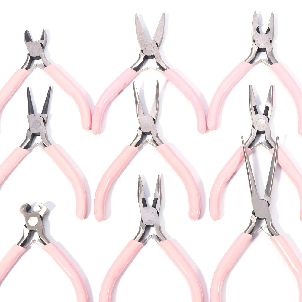 Stainless Steel Round Nose Pliers For Wire Cutting Jewelry Making