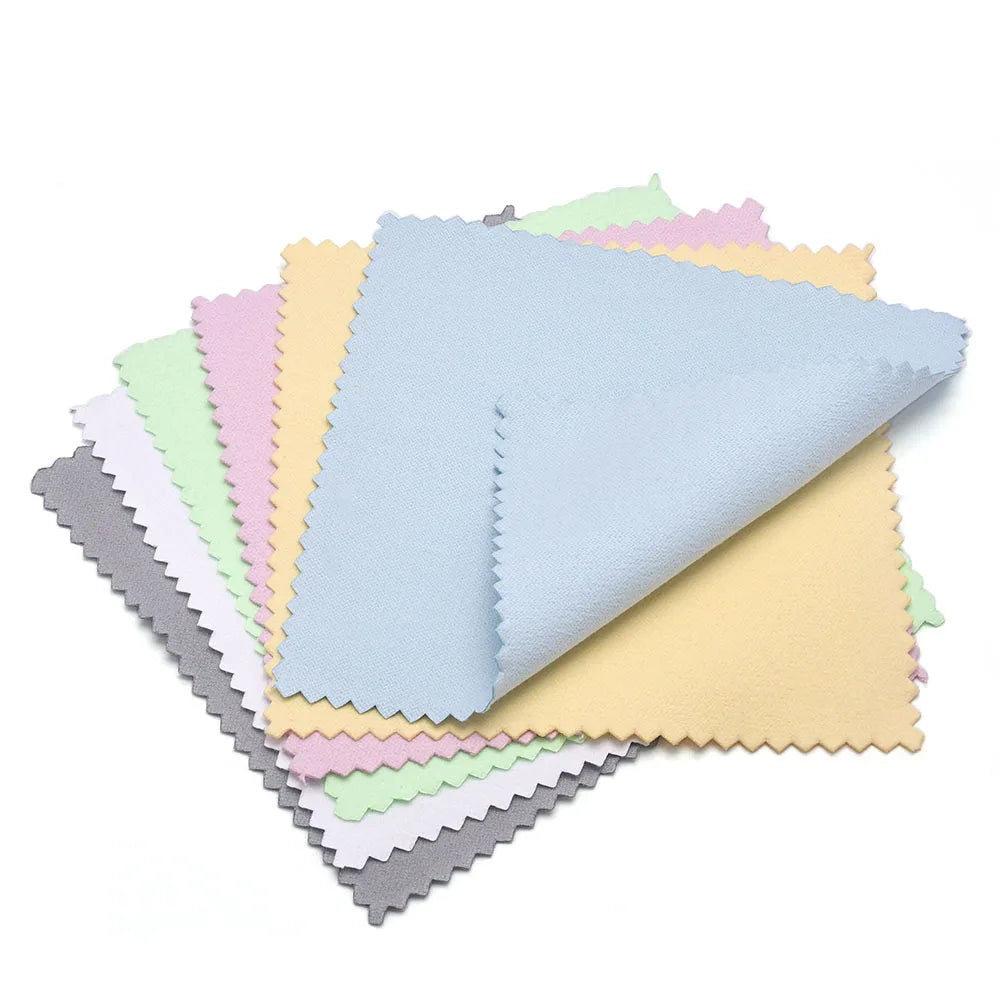 Moonrise Jewelry Polishing Cloth Double Sided Microfiber Cleaning Cloth